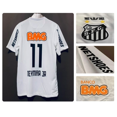 2012-2013主场#11号内马尔桑托斯球衣Neymar Santos Jersey Shirt