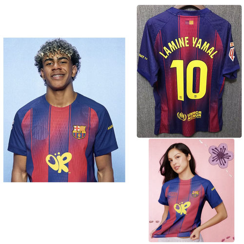 2026 El Clasico Olivia Rodrigo Lamine Yaml Soccer Jersey