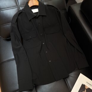 【年终清仓】SUNTEEZA马拉立体裁剪四角缝线羊毛混纺男女衬衫外套