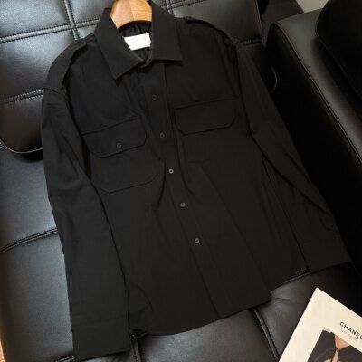 【年终清仓】SUNTEEZA马拉立体裁剪四角缝线羊毛混纺男女衬衫外套