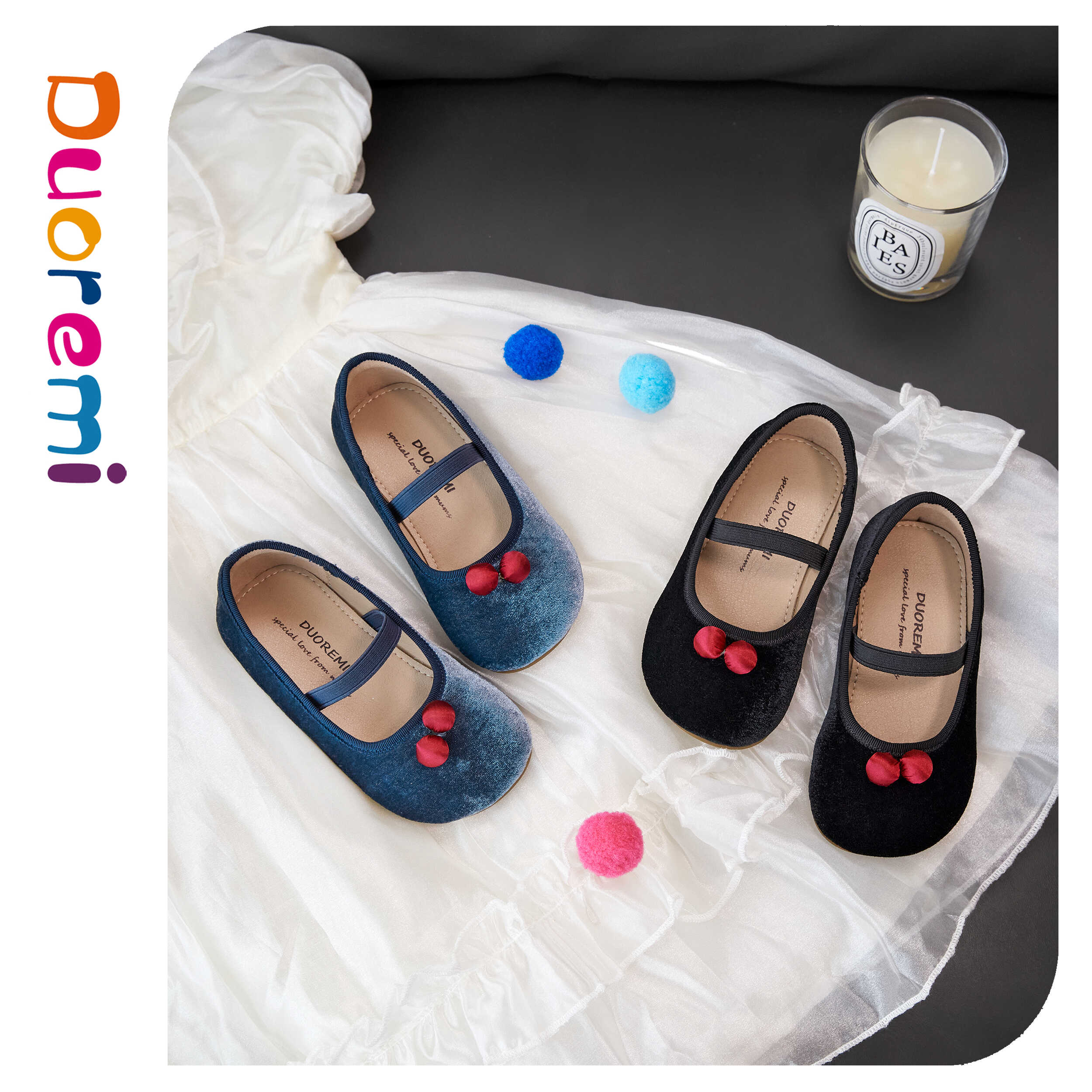 单鞋Duoremi秋季BR2450休闲绒面