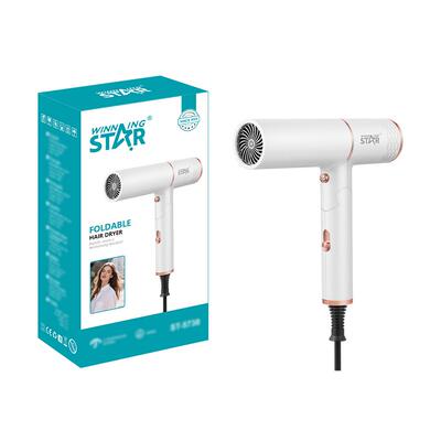 Winning Star跨境家用1400W可折叠两档风旅行电吹风机Hair Dryer