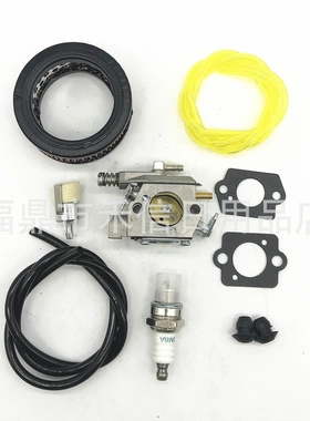 化油器套装WT-416 12300039331化油器 含空滤 油滤 油管等配件