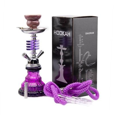 厂家水烟壶小号亚克力双管烟具水烟袋水烟壶配件全套hookah