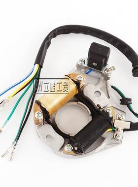 ATV越野摩托车配件DY100磁电机线圈50 70 90 110转子启动发电CDI