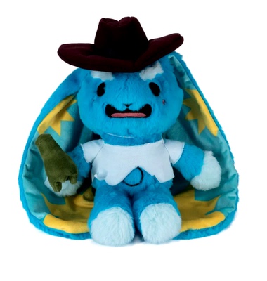 PLUSHIE DREADFULS毛绒玩偶CRASHING OUT COWBUN RABBIT