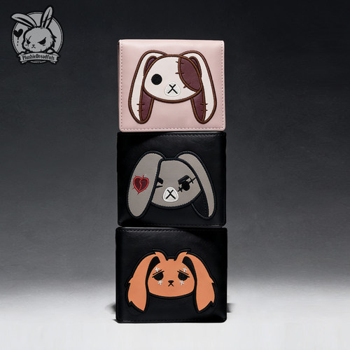 PLUSHIE DREADFULS原创设计钱包爱意兔焦虑兔卡包潮玩装饰礼物