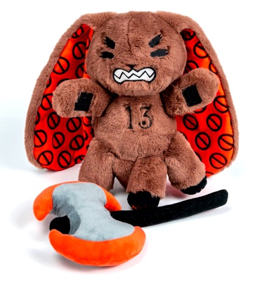 PLUSHIE DREADFULS毛绒玩偶MISOPHONIA RABBIT 恐音症小兔
