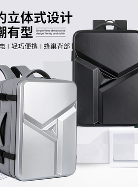 适用18寸微星Raider 18 HX背包泰坦18Pro硬壳绝影18防震GE78 68HX双肩包神影17 16男手提包17.3笔记本电脑包