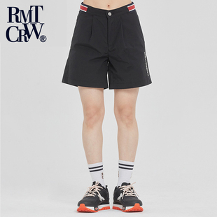韩版 ROMANTICCROWN夏季 休闲短裤 简约舒适 新款 休闲宽松i时尚