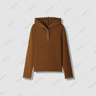 双面磨毛果冻暖绒蕾丝边长袖 4.0羊脂玉 加厚版