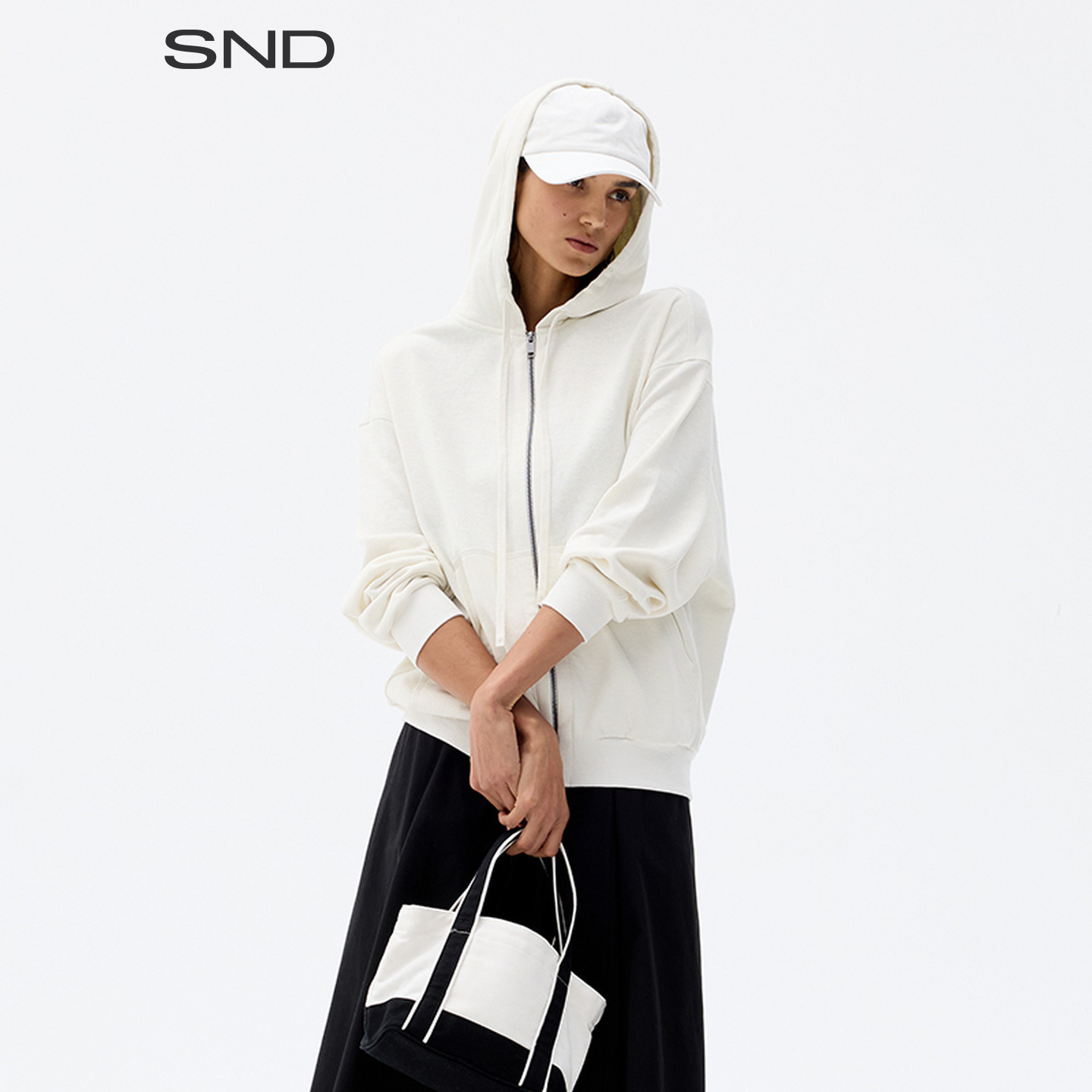 【FaxCopyExpress 设计师品牌】SND SS26 复古度假宽松卫衣