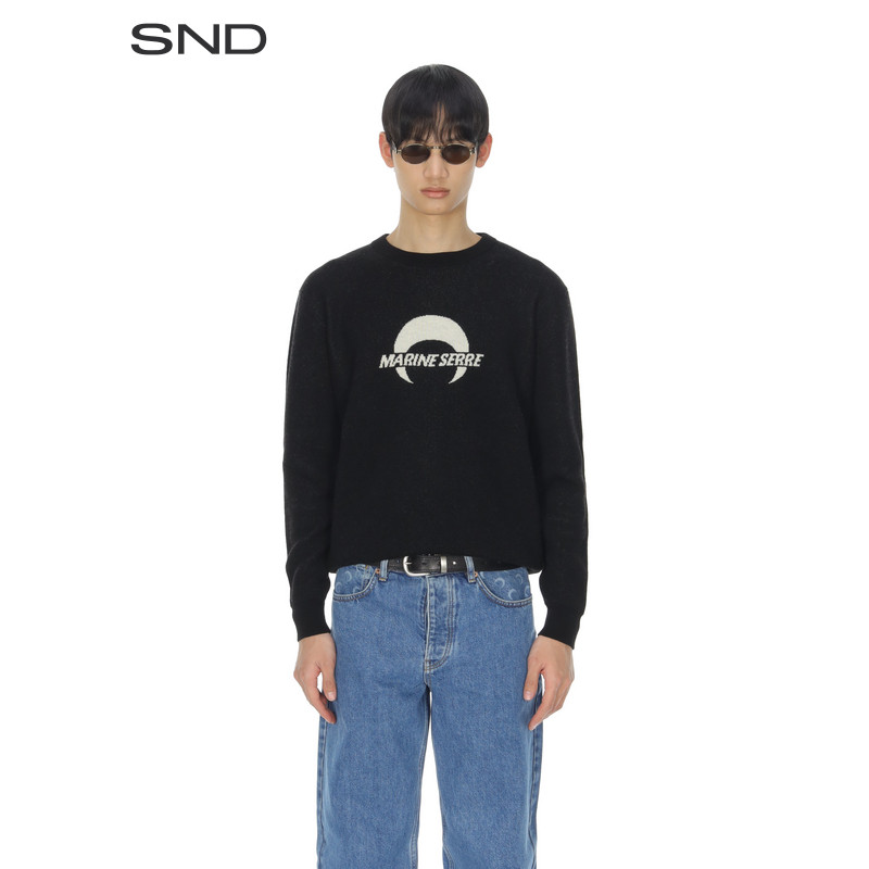SNDAW25圆领套头衫男女同款图片