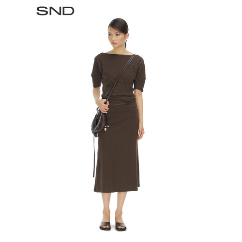 SNDSS26露肩连衣裙女款