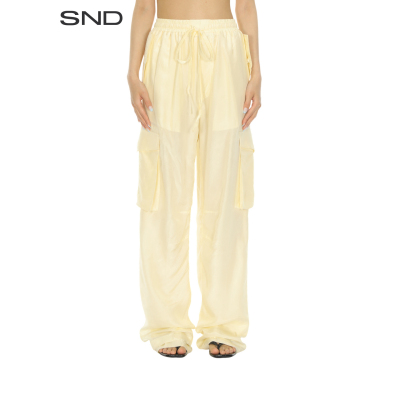 SNDSS26系带长裤女款