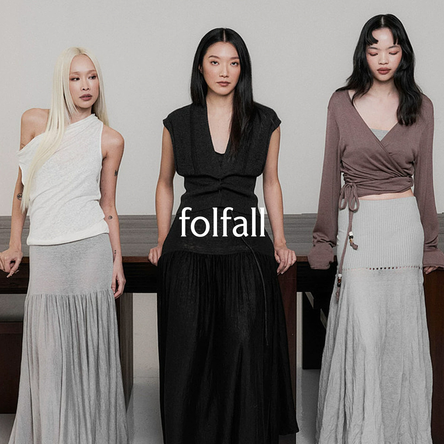 【FOLFALL 设计师品牌】SND SS26 羊绒系绳收腰背心女款