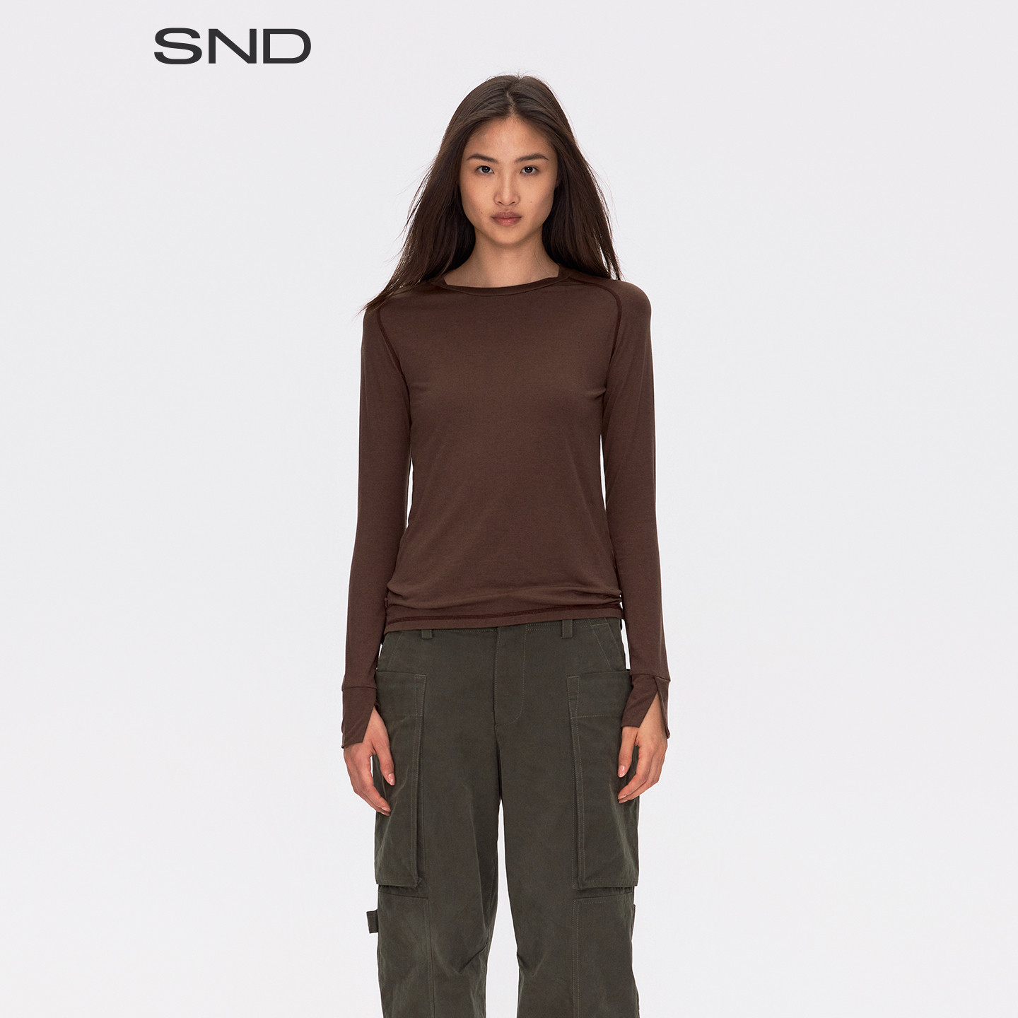 SNDAW26可机洗休闲合身上衣图片