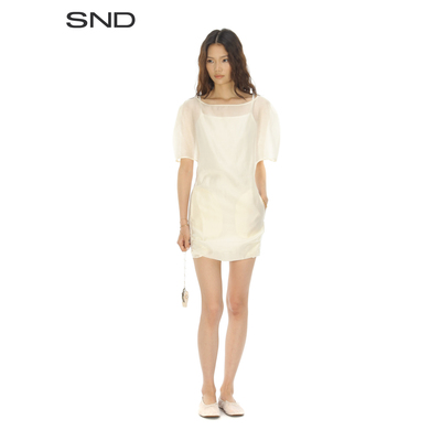 SNDSS26假两件连衣裙女款