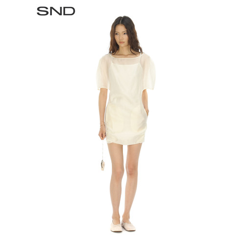 SNDSS26假两件连衣裙女款