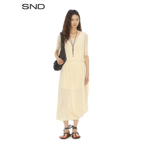 SNDSS26双层垂坠连衣裙女款