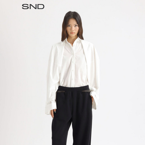 SNDAW26斗篷式衬衫女款
