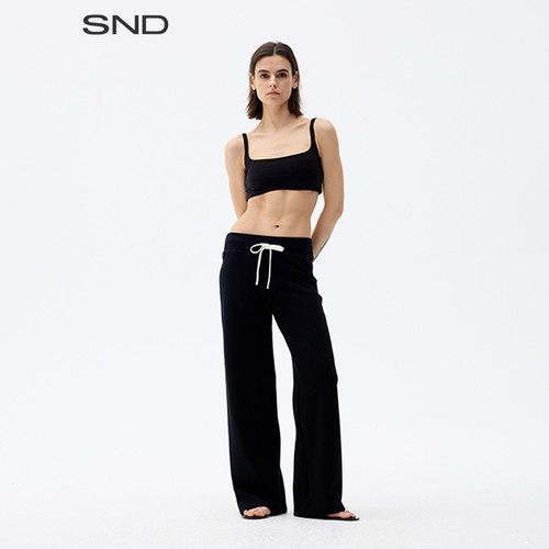 SS26午后伸展合身直筒卫裤