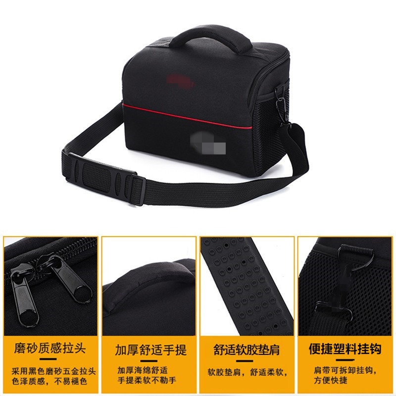 佳能摄影包单反相机包单肩斜跨