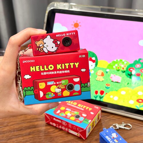 Hellokitty玩耍时间到迷你相机