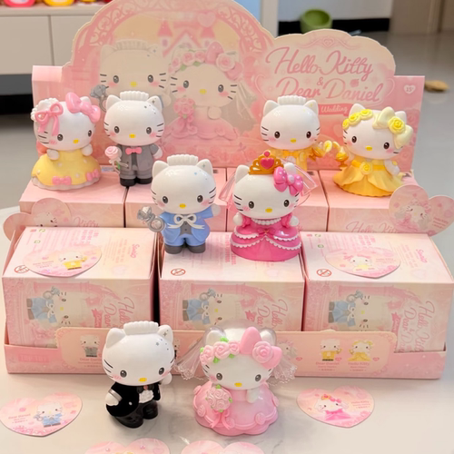 三丽鸥HelloKitty世纪婚礼盲盒