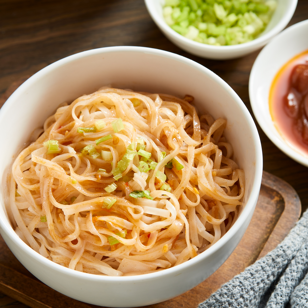 杏花吴记正宗潮汕沙茶酱粿条干拌健康营养地道凉皮速食凉拌热干面