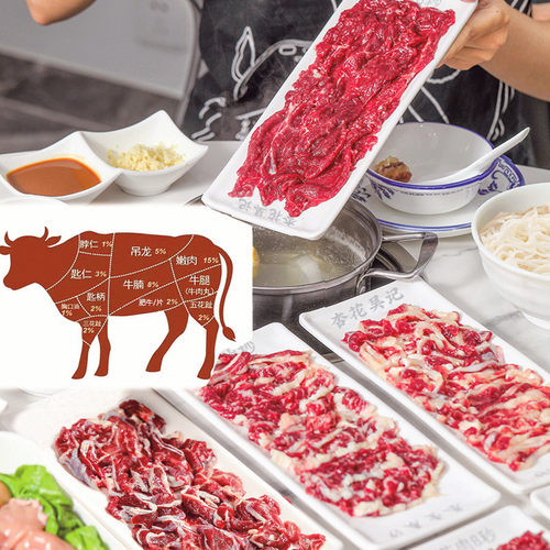 杏花吴记潮汕牛肉火锅新鲜牛肉