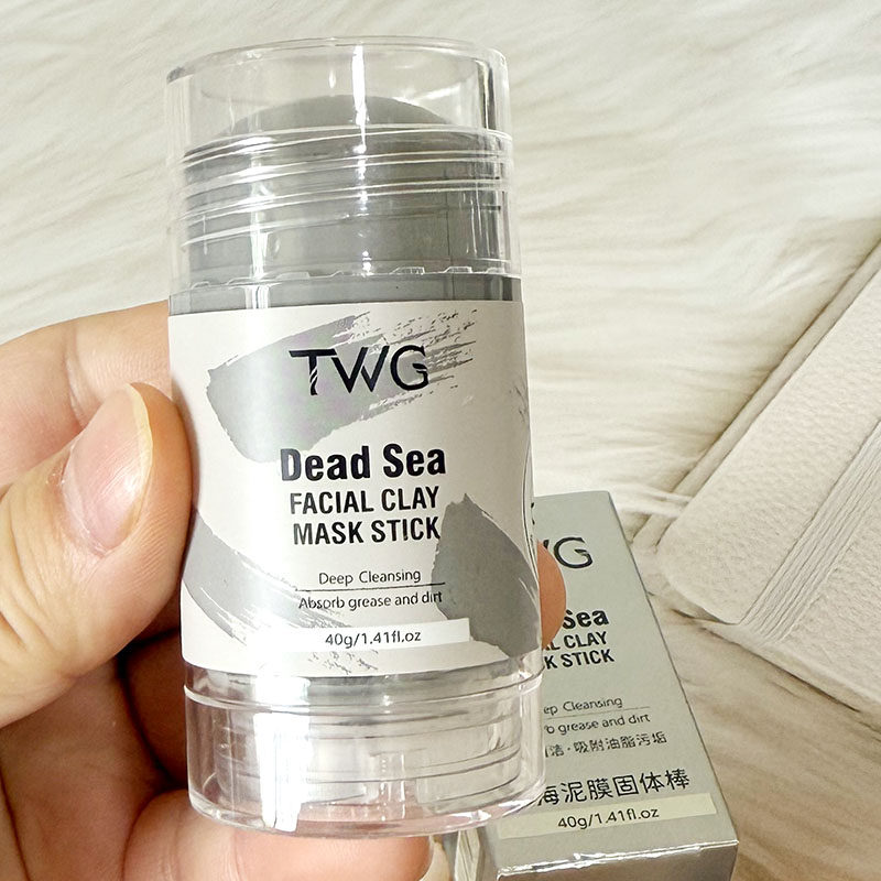 TWG死海泥膜固体棒40g深层清洁吸油去黑头涂抹面膜净透清洁棒