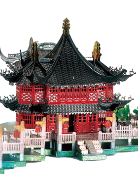 艺模豫园建筑减压玩具3d立体拼图