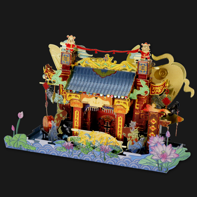 艺模金属手工新年礼物拼装模型