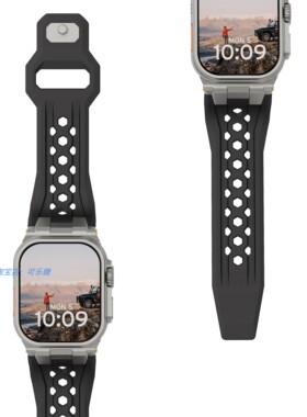 U系列苹果S11手表带iwatch ultra3 49mm透气Monarch运动表带46mm