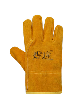 焊工专用电焊手套软牛皮防烫耐磨