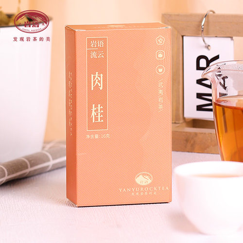 岩语肉桂茶叶试饮集岩茶品鉴装