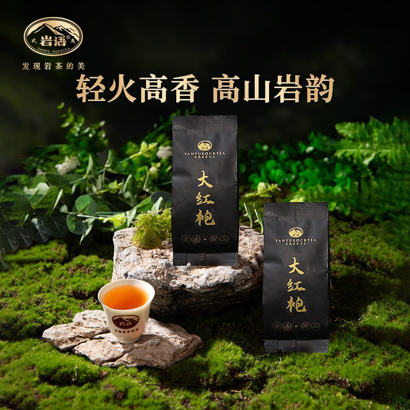 正山堂岩语群山特级大红袍茶叶