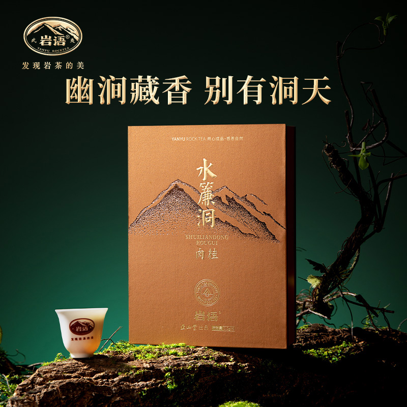 水帘洞肉桂正岩茶叶礼盒装送礼