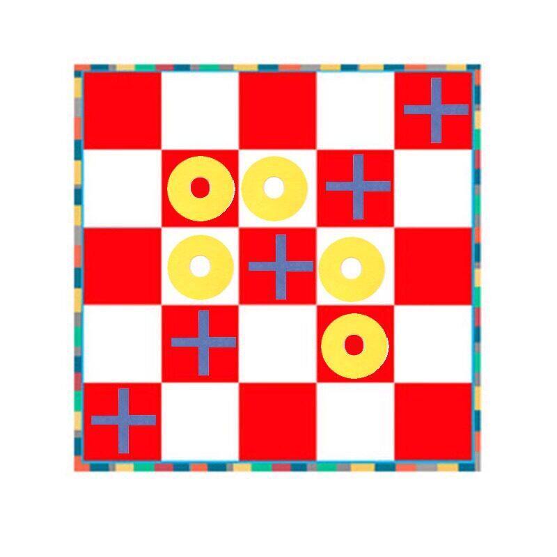 急速三子棋五子棋井字棋团建儿童活动娱乐团体礼物拓展多功能道具
