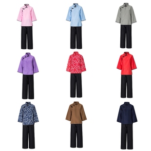 农民村姑民国服装演出影视70年代采茶妇女舞蹈话剧儿童丫鬟80年代