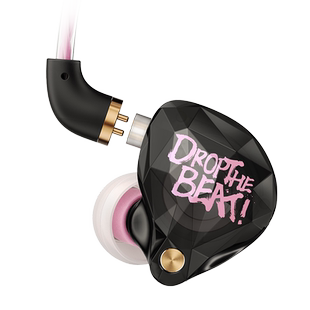 威泽OS1BEAT 入耳式有线耳机高音质HiFi动圈发烧游戏电竞高解析