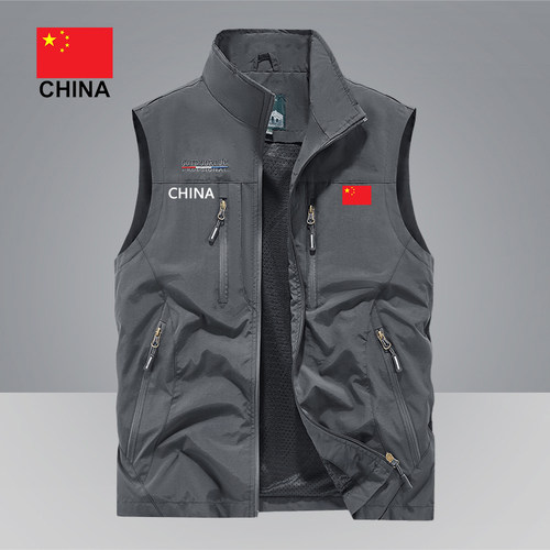 户外百搭运动工装马甲坎肩