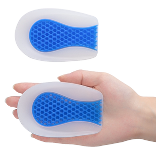 超软脚后跟疼骨刺鞋垫足跟痛足跟垫硅胶脚跟解压减震缓解后跟疼痛