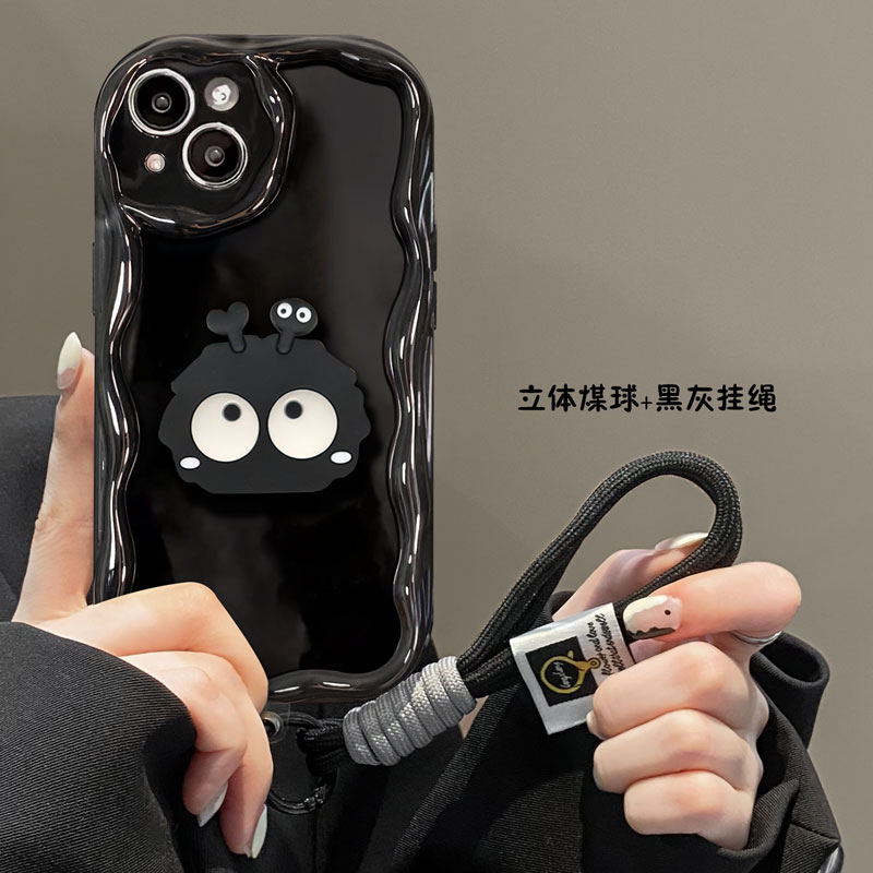 小米红米系列卡通搞怪立体煤球