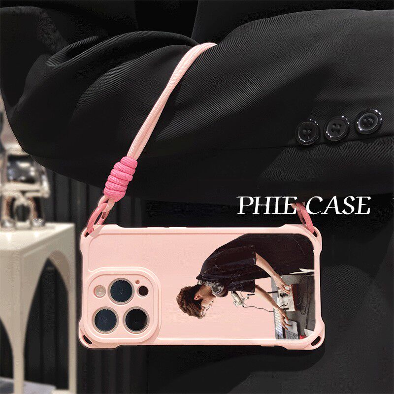 IQOOz9TURBO王源新专辑封面苹果16透明15plus手机壳软14四角开孔iPhone13斜挎x100s手腕挂绳12ProMax适用防摔