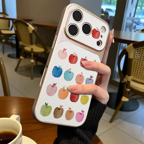 新款苹果14创意多巴胺苹果适用17Air全包iPhone13pro大视窗16ProMax手机壳15plus