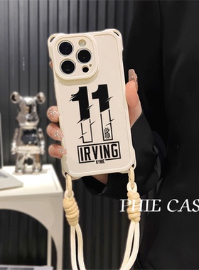 小米14防摔15plus手机壳软12ProMax适用VIVOx200潮牌NBA库里iPhone17四角开孔13透明苹果16pro斜挎手腕挂绳a5