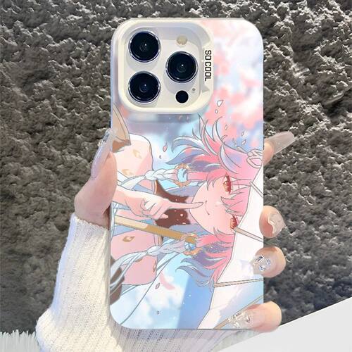 麦芒40卡通鸣潮长离iPhone13创意苹果15动漫OPPORENO16彩银小米17ProMax硬华为NOVA15适用14PLUS高级感手机壳