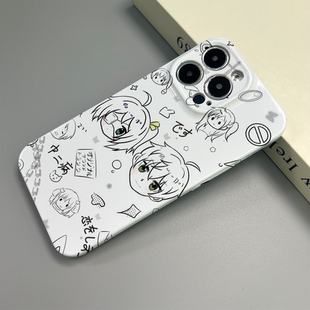 个性 荣耀500ins风a3 三星S25ULTRA适用15菲林苹果14小鸟游六花勇太13ProMax卡通iPhone16手机壳硬17plus二次元